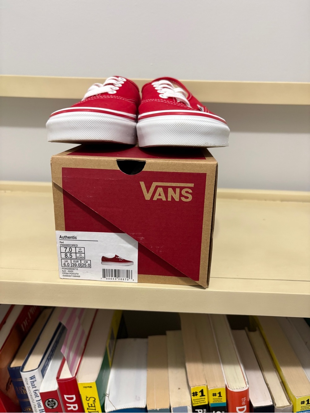 Vans Classic Low-Top Canvas Sneakers - Picture 4 of 8
